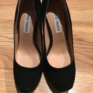 Steve Madden Black High Heels